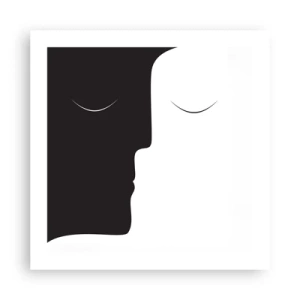 Affiche - Poster - Unité des contraires - 50x50 cm