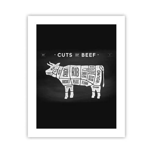 Affiche - Poster - L'art de la découpe - 40x50 cm