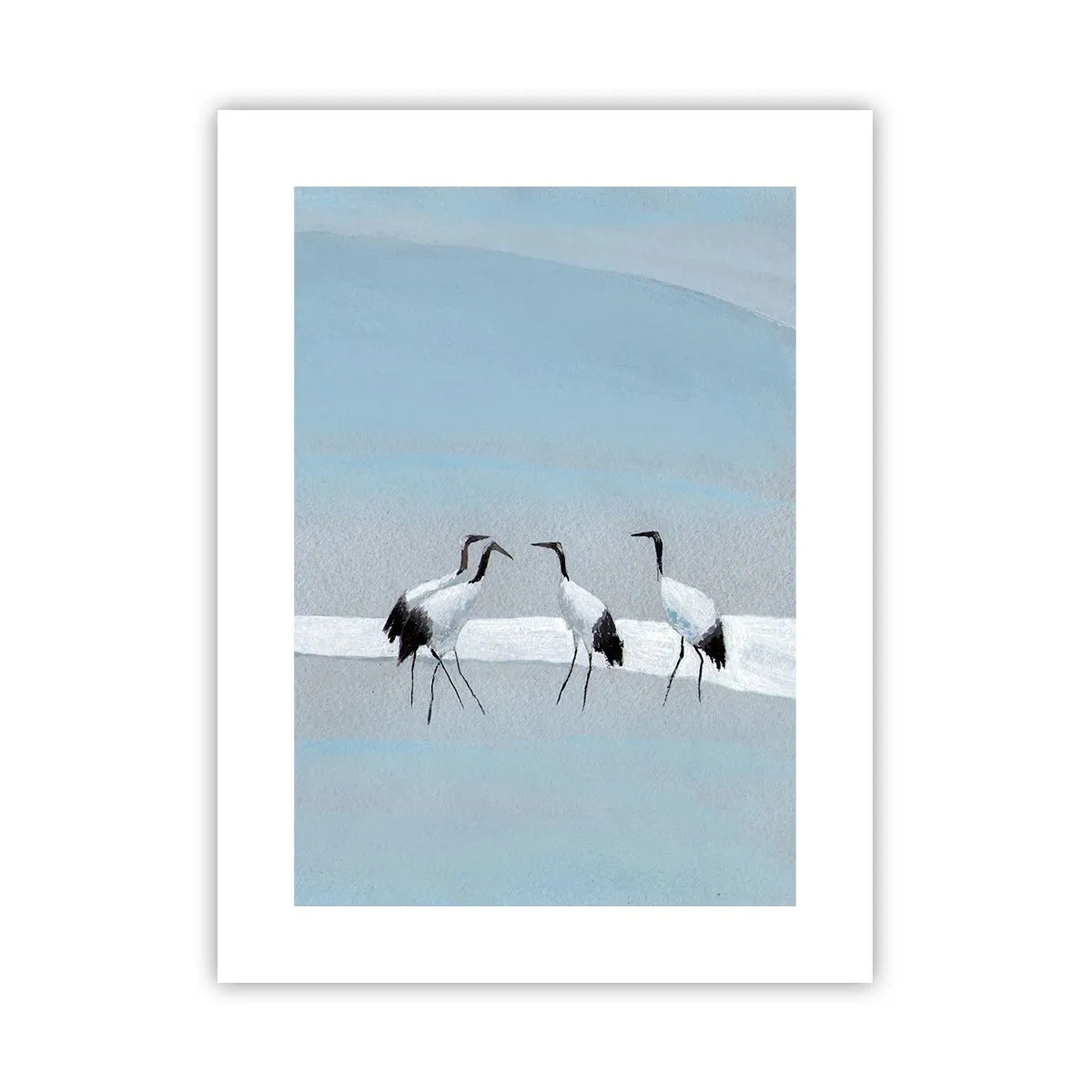 Affiche - Poster - Après une chaude journée - 30x40 cm