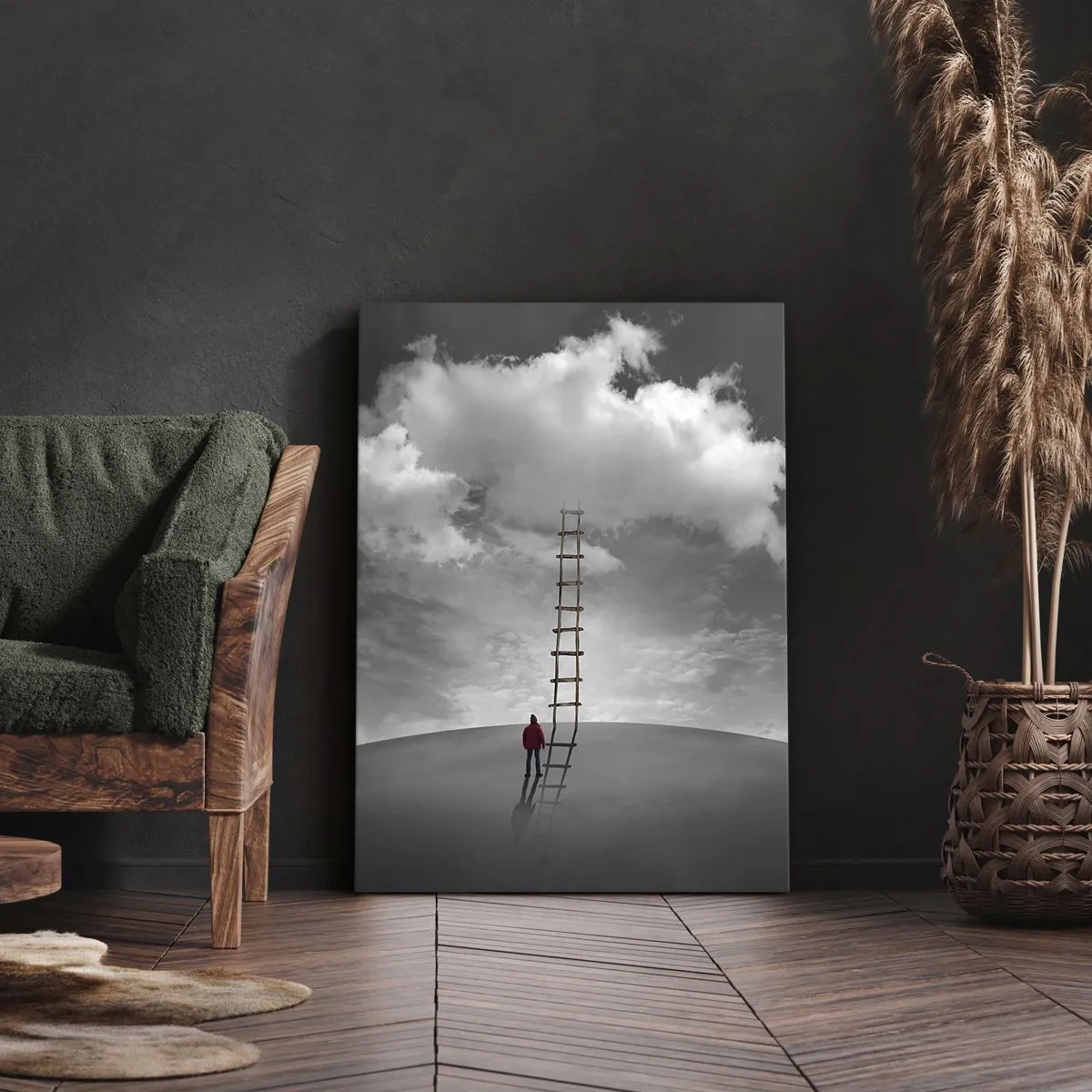 Impression sur toile - Image sur toile - Tout est possible - 65x120 cm