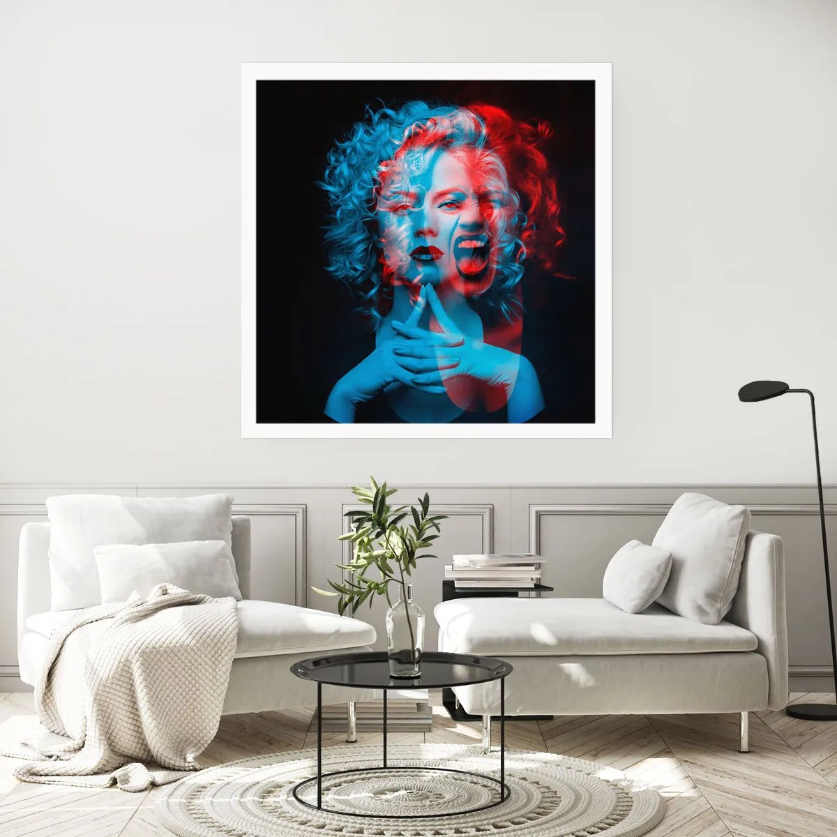 Affiche - Poster - Alter ego - 50x50 cm