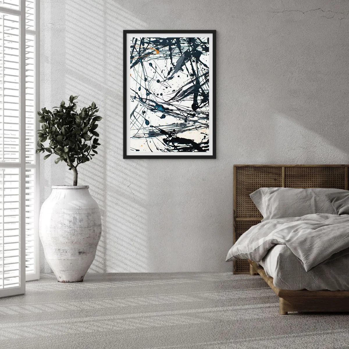 Affiche dans un cadre noir - Poster - Ca a du sens ou ça n'en a pas ? - 30x40 cm