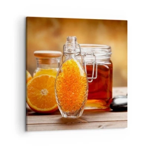 Impression sur toile - Image sur toile - Saveurs et arômes ensoleillés - 50x50 cm