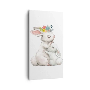 Impression sur toile - Image sur toile - Maman irremplaçable - 55x100 cm