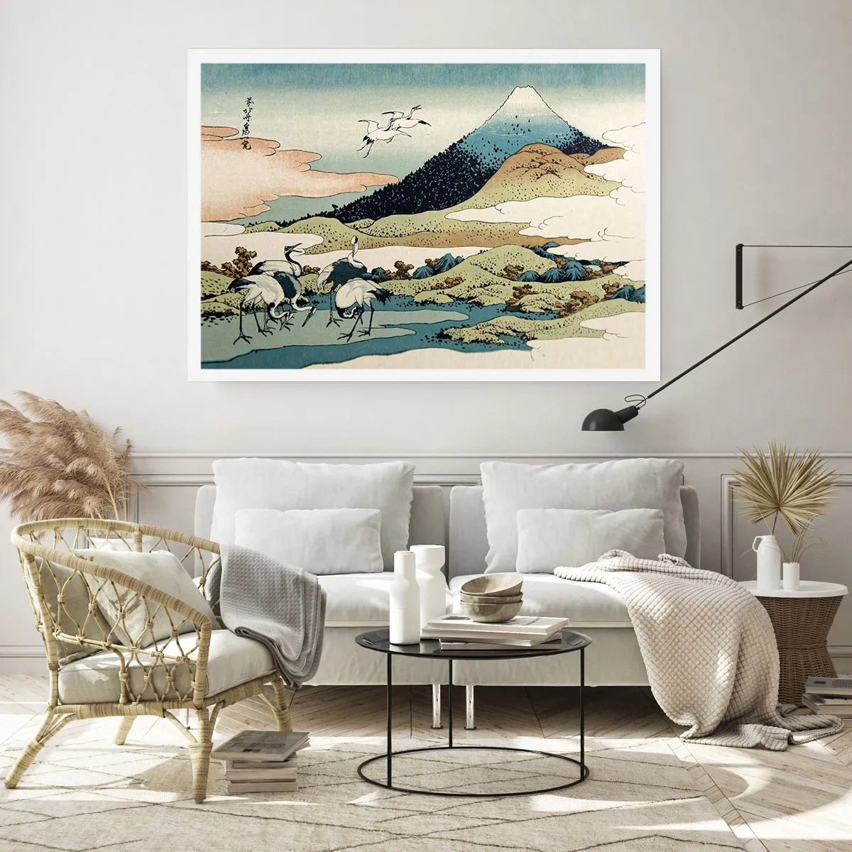 Affiche - Poster - Avec une âme japonnaise - 50x40 cm