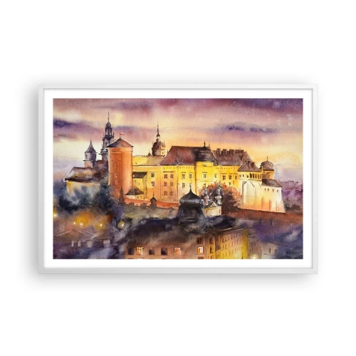 Affiche dans un cadre blanc - Poster - Histoire et conte de fées - 91x61 cm