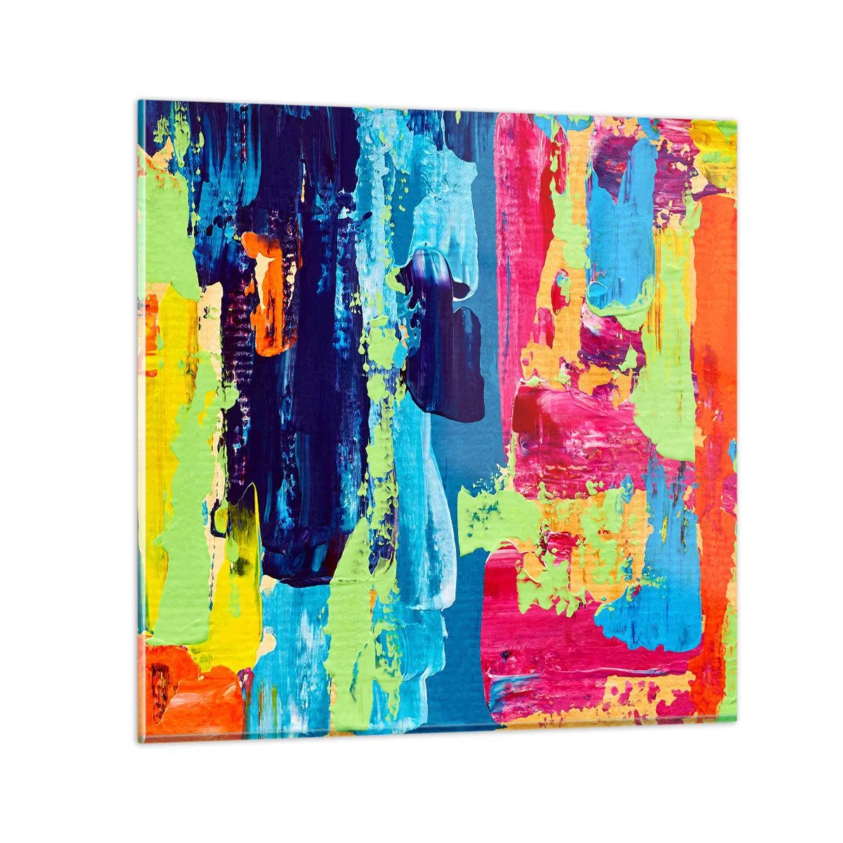 Impression sur verre - Image sur verre - La vie est belle! - 50x50 cm