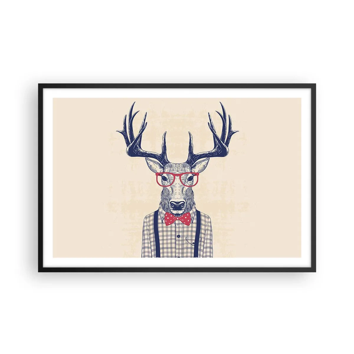 Affiche dans un cadre noir - Poster - Une extravagance amusante - 91x61 cm