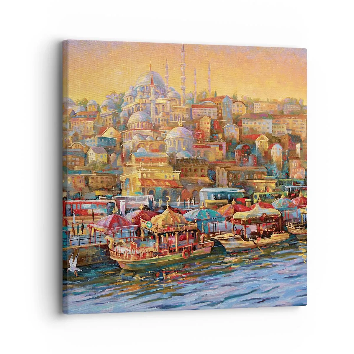 Impression sur toile - Image sur toile - Conte d'Istanbul - 30x30 cm