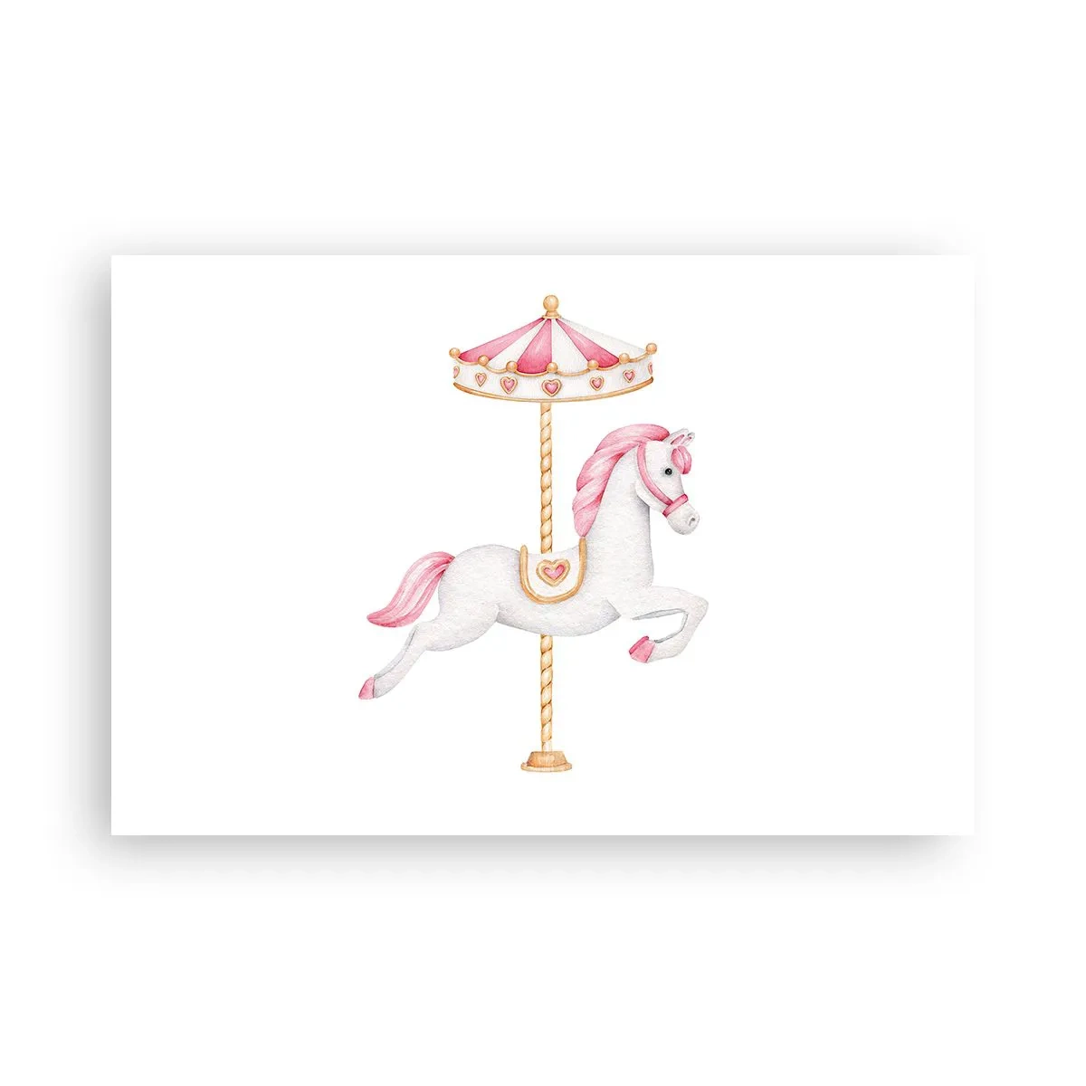 Affiche - Poster - Les sabots en avant - 91x61 cm