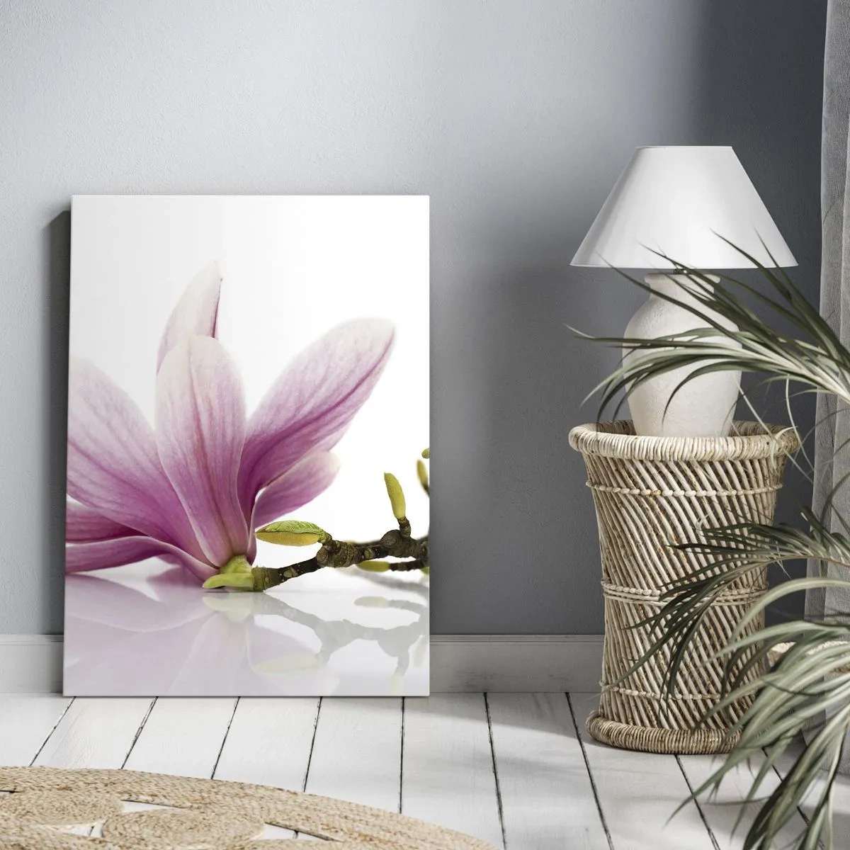 Impression sur toile - Image sur toile - Délicat comme une brise de printemps - 65x120 cm