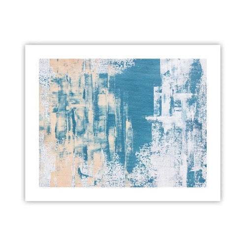 Affiche - Poster - À travers un iceberg - 50x40 cm