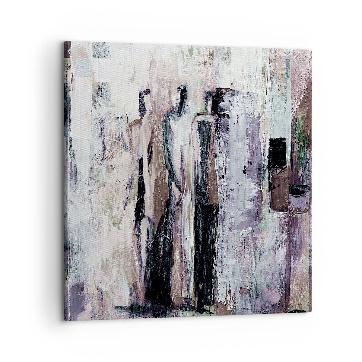 Impression sur toile - Image sur toile - Les trois mystérieux - 60x60 cm