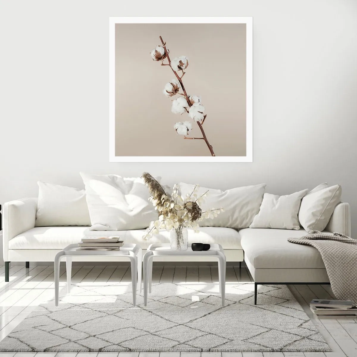 Affiche - Poster - A la source de la douceur - 60x60 cm