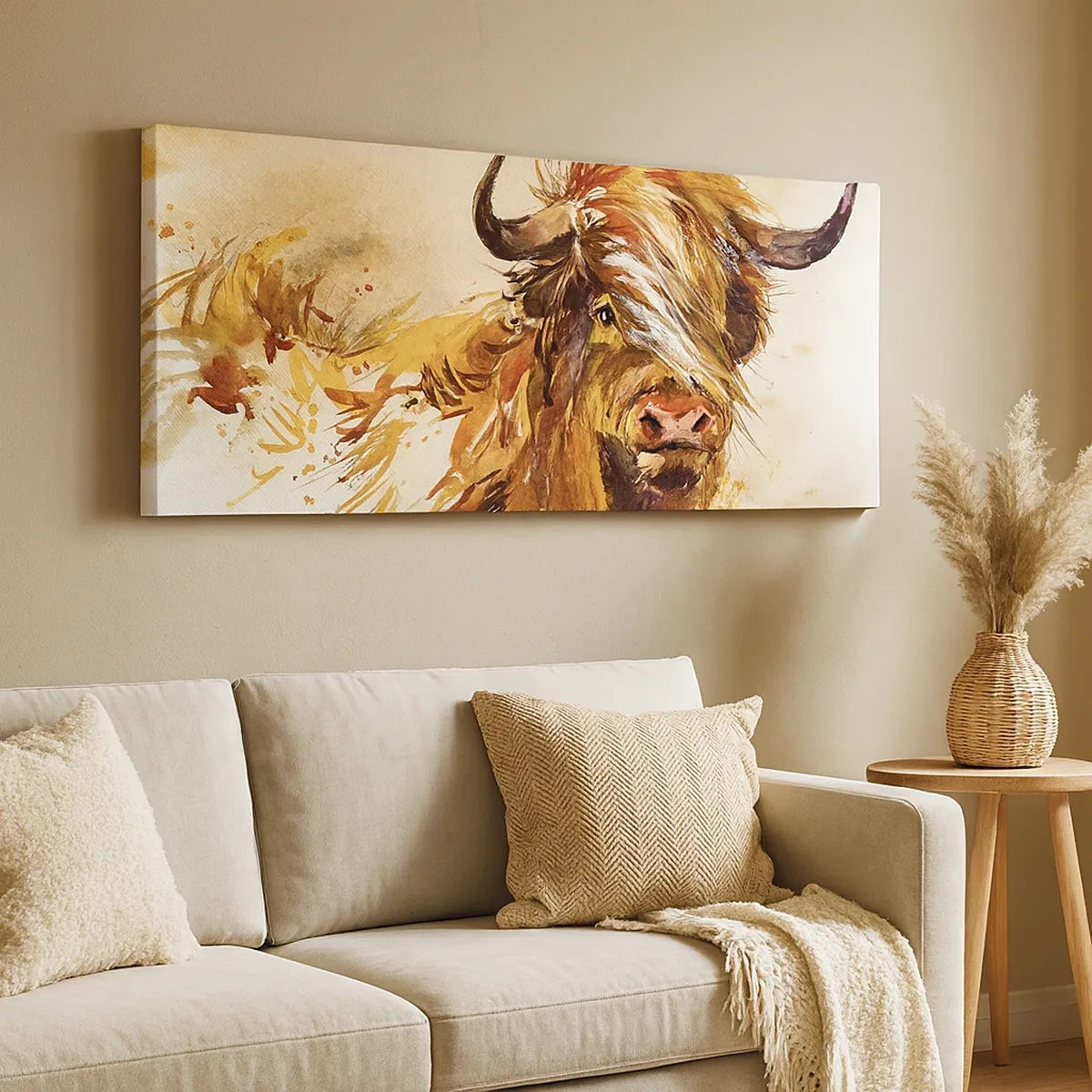 Impression sur toile - Image sur toile - Fierté du chasseur - 30x30 cm