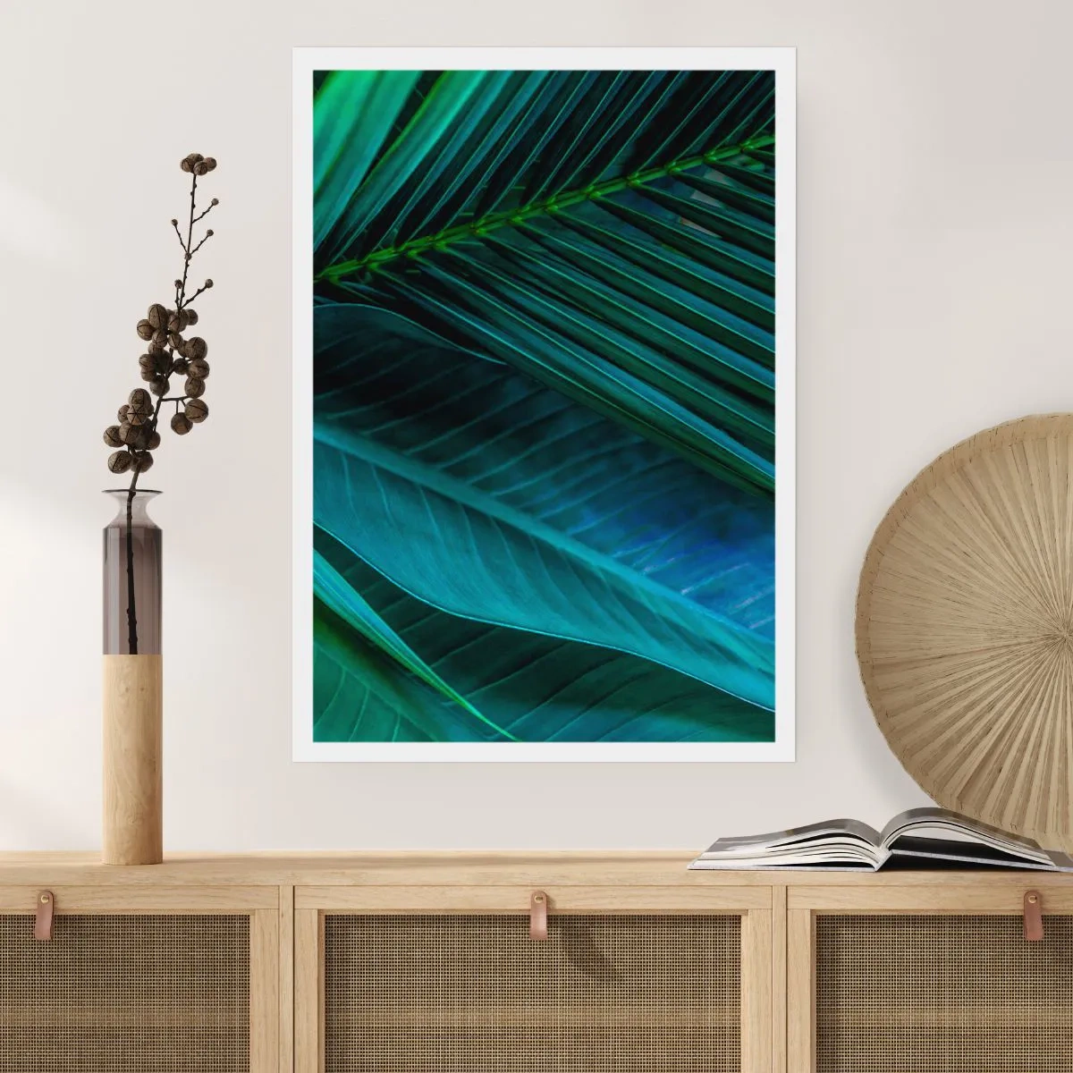 Affiche - Poster - L'anatomie du vert - 40x50 cm