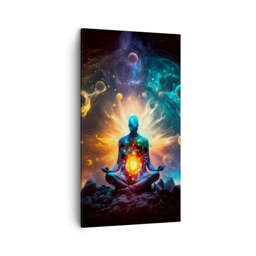 Impression sur toile - Image sur toile - Paix cosmique - 45x80 cm
