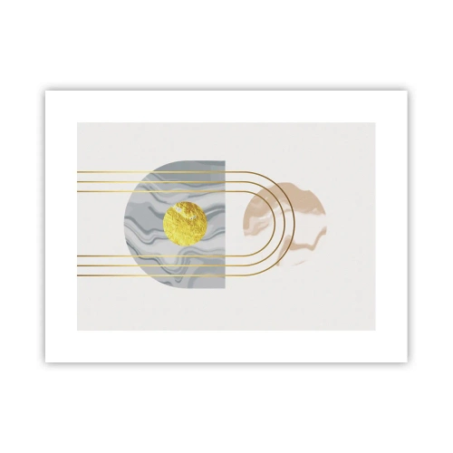 Affiche - Poster - Clareté et brillance - 40x30 cm