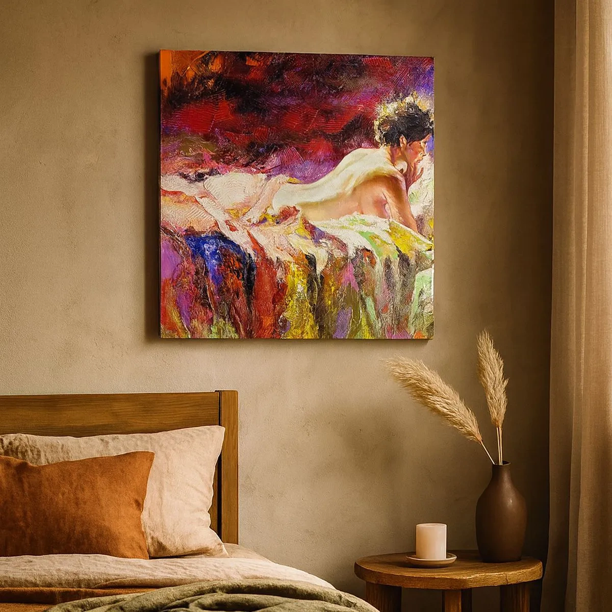 Impression sur toile - Image sur toile - Vénus en pensée - 30x30 cm