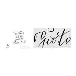 Échantillon de Papier Peint Premium Canvas - Vous aussi vous le sentez? - Typographie, Affirmation, Maxime - 100x30 cm