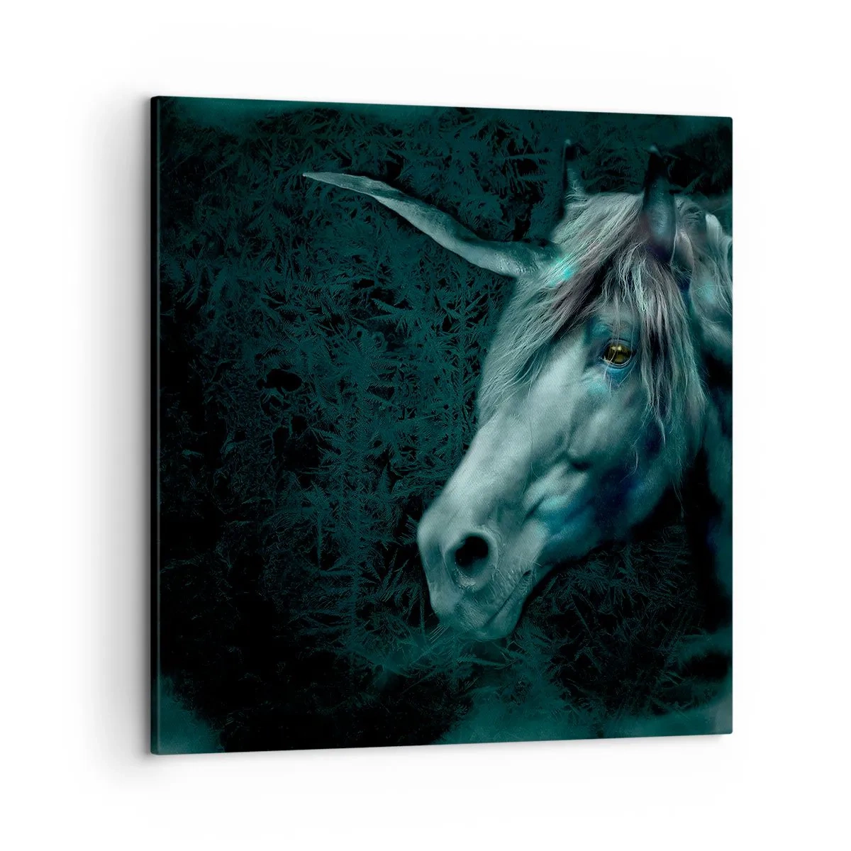 Impression sur toile - Image sur toile - Dans une forêt de conte de fées - 50x50 cm