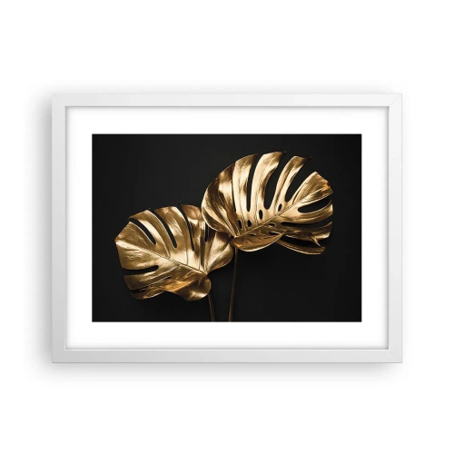 Affiche dans un cadre blanc - Poster - Les trésors de la nature - 40x30 cm