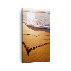 Impression sur toile - Image sur toile - Confession de vacances - 45x80 cm