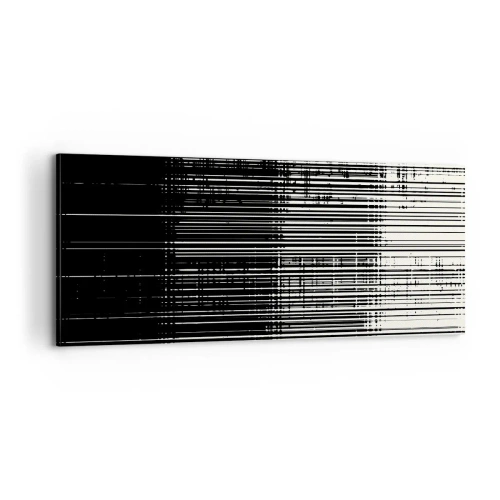 Impression sur toile - Image sur toile - Ondes et vibrations - 100x40 cm