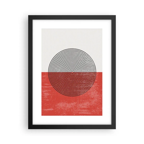 Affiche dans un cadre noir - Poster - Dans le mille - 30x40 cm