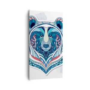 Impression sur toile - Image sur toile - Vive le Groenland ! - 65x120 cm