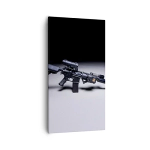 Impression sur toile - Image sur toile - Chevalier ténébreux - 55x100 cm