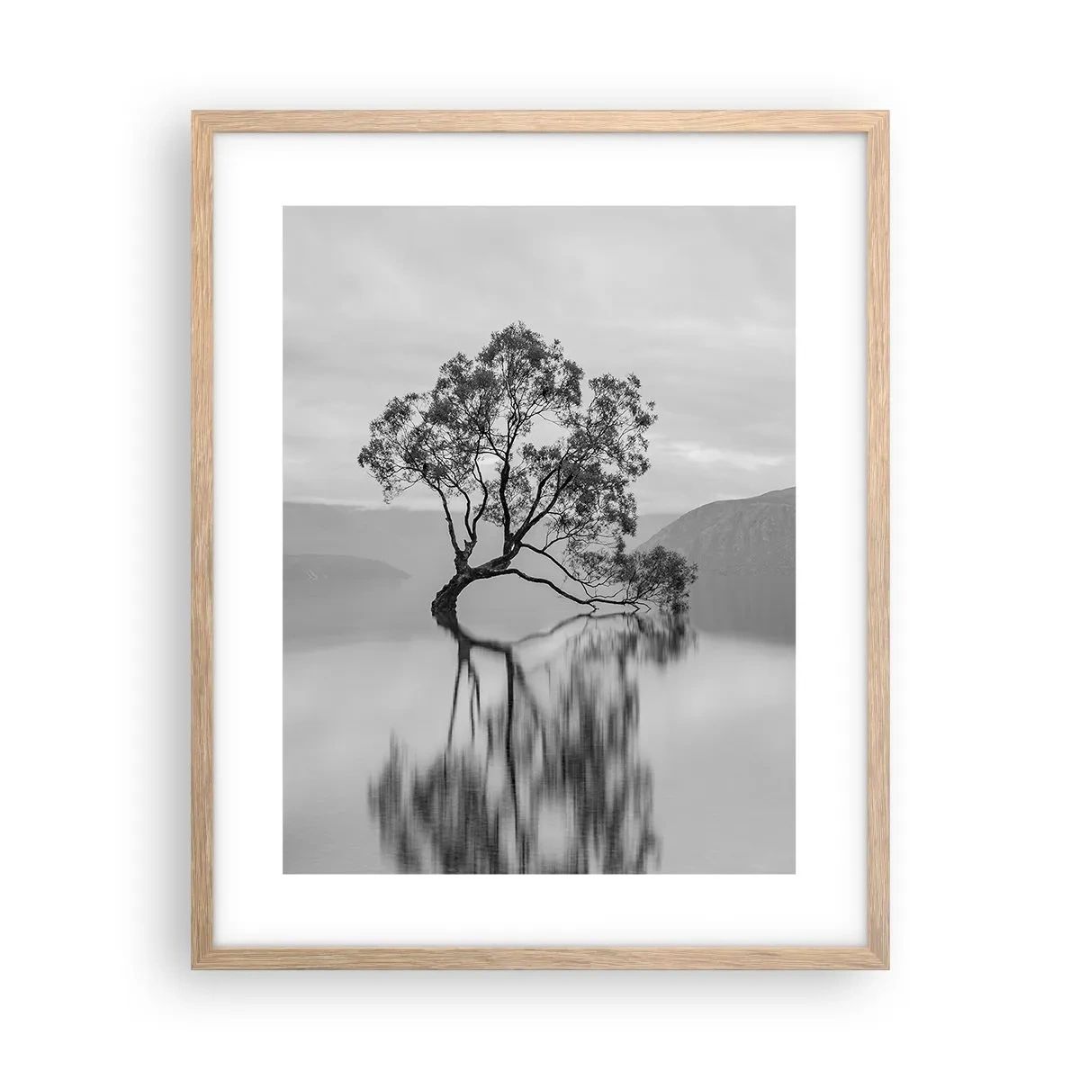 Affiche dans un chêne clair - Poster - Un tel pays existe - 40x50 cm