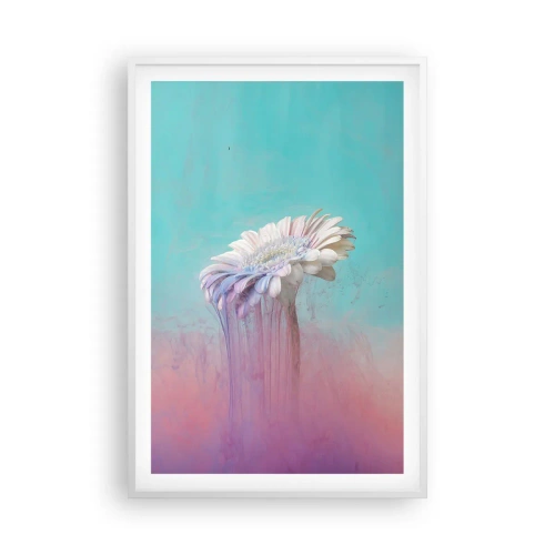 Affiche dans un cadre blanc - Poster - Le monde souterrain des fleurs - 61x91 cm