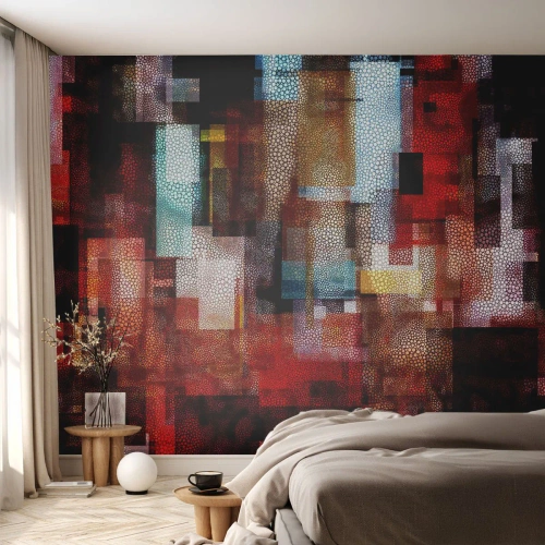 Papier Peint Photo Standard Eco - Mélange de confusions - Abstraction, Morceau, Peinture - 350x256 cm