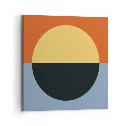 Impression sur toile - Image sur toile - Composition de chaleur et de fraîcheur - 70x70 cm