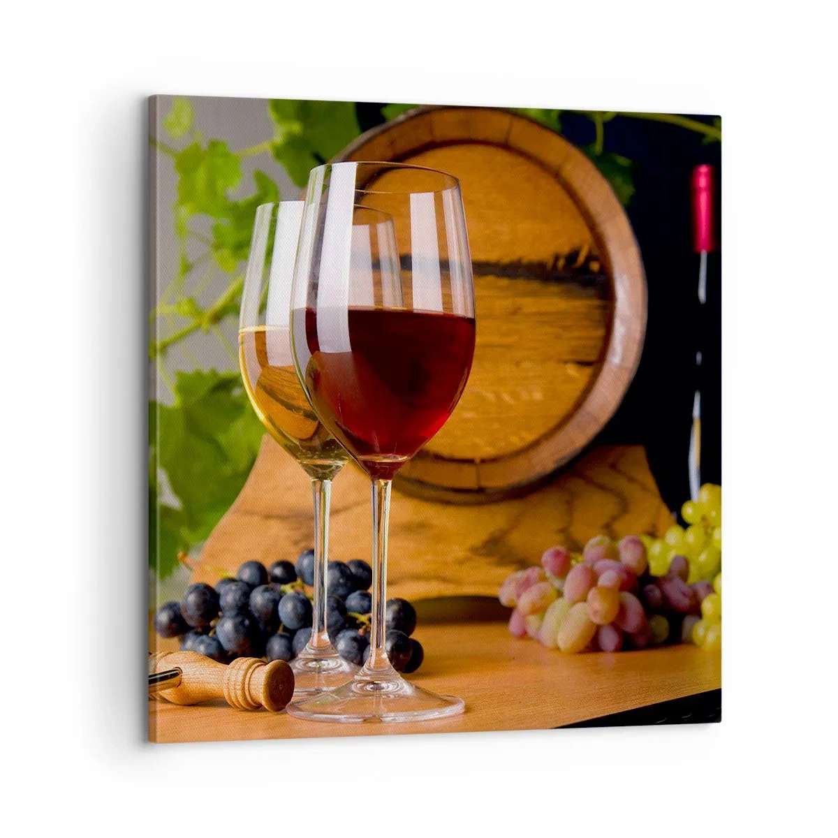 Impression sur toile - Image sur toile - Comme les vieux maîtres - 60x60 cm