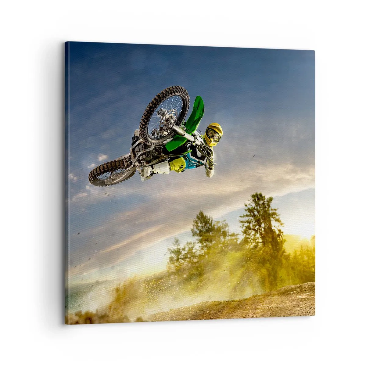 Impression sur toile - Image sur toile - Activez les émotions ! - 60x60 cm