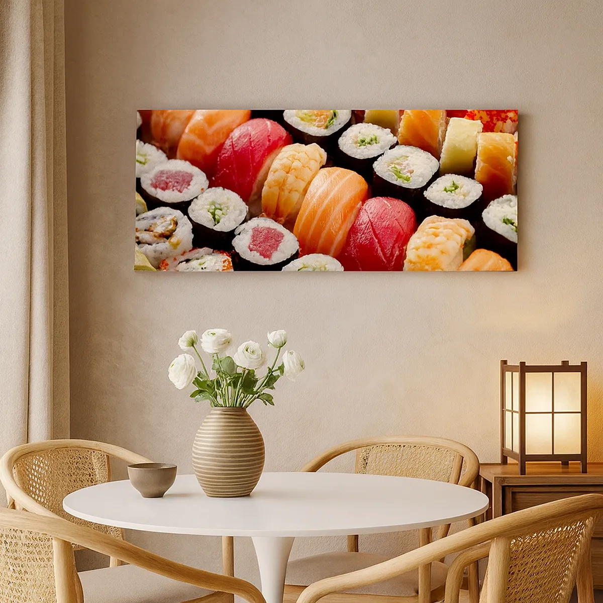 Impression sur toile - Image sur toile - Couleurs et saveurs d'Asie - 30x30 cm