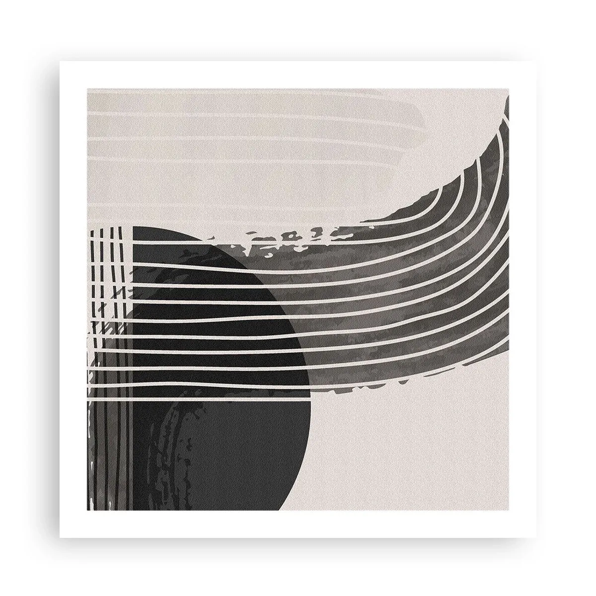 Affiche - Poster - Aller et retour - 60x60 cm