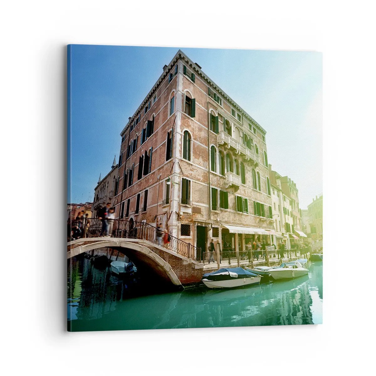 Impression sur toile - Image sur toile - Venise - Amore Moi - 70x70 cm