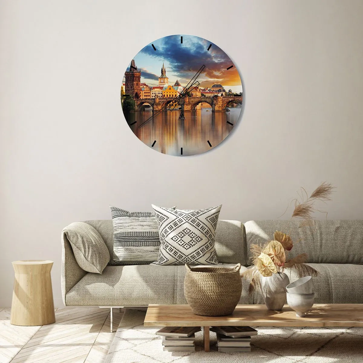 Horloge murale - Pendule murale - Belle depuis des lustres - 40x40 cm