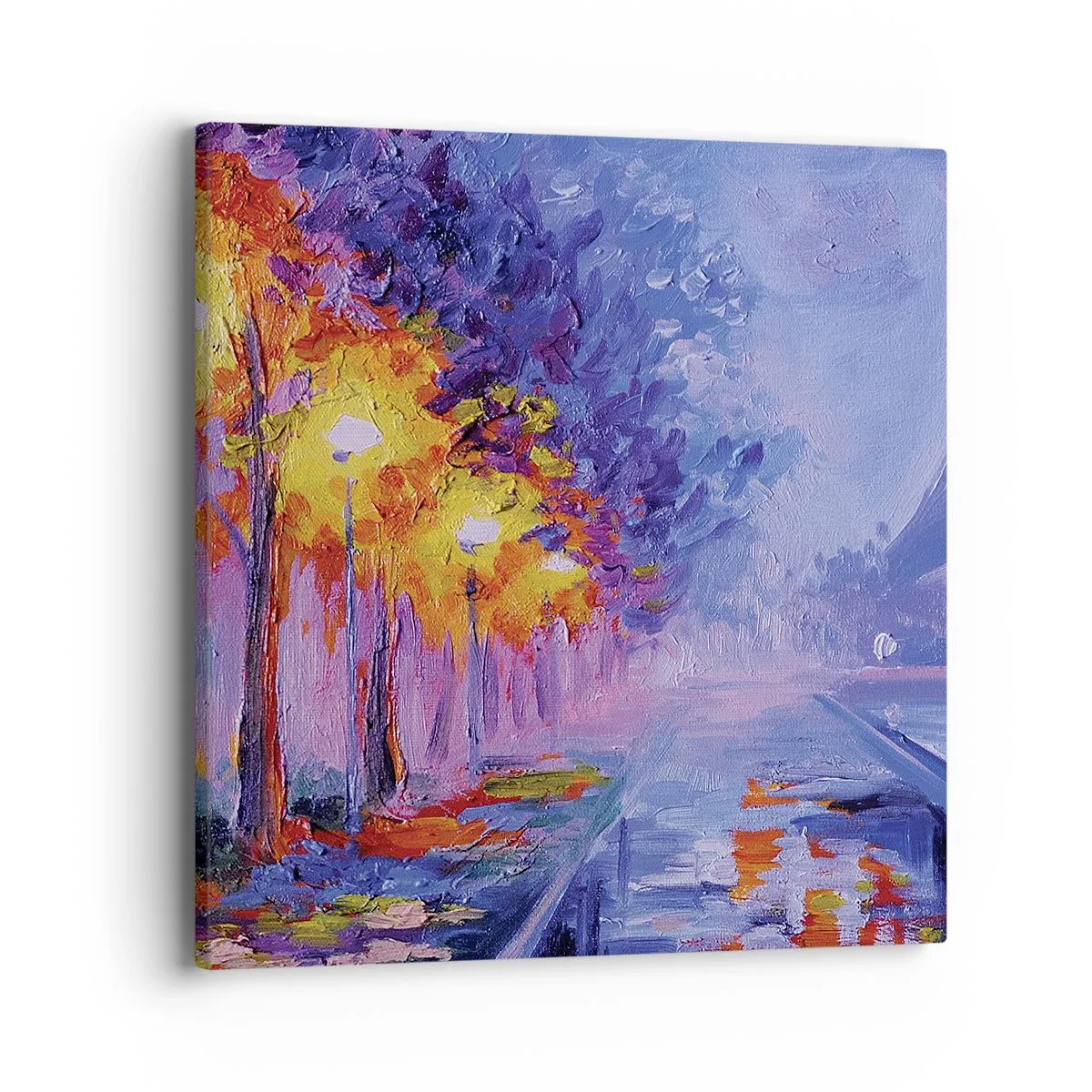 Impression sur toile - Image sur toile - Une ballade idéale - 40x40 cm