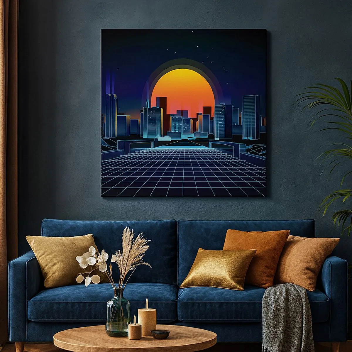 Impression sur toile - Image sur toile - Vous voulez toujours passer au réel ? - 30x30 cm