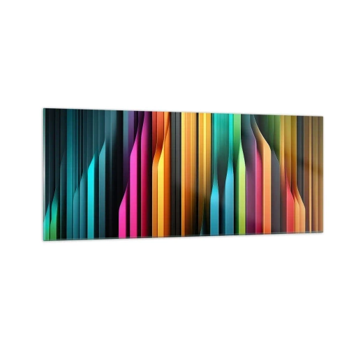 Impression sur verre - Image sur verre - Un organe de lumière - 100x40 cm