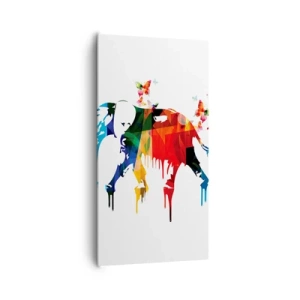 Impression sur toile - Image sur toile - Tout le monde peut danser - 65x120 cm