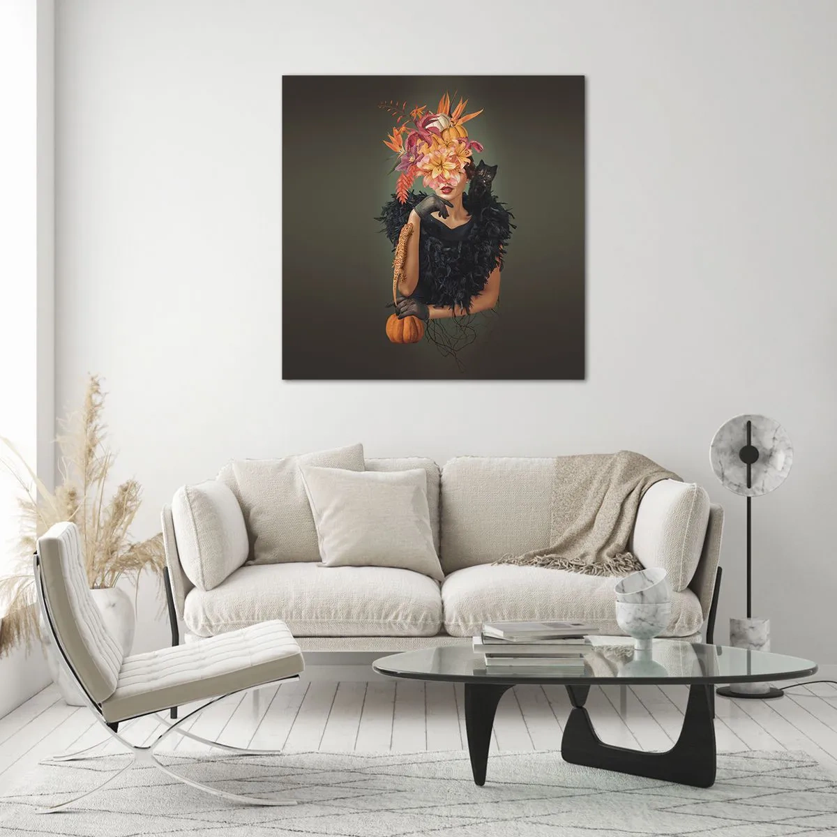 Impression sur verre - Image sur verre - Sort de sorcière - 30x30 cm