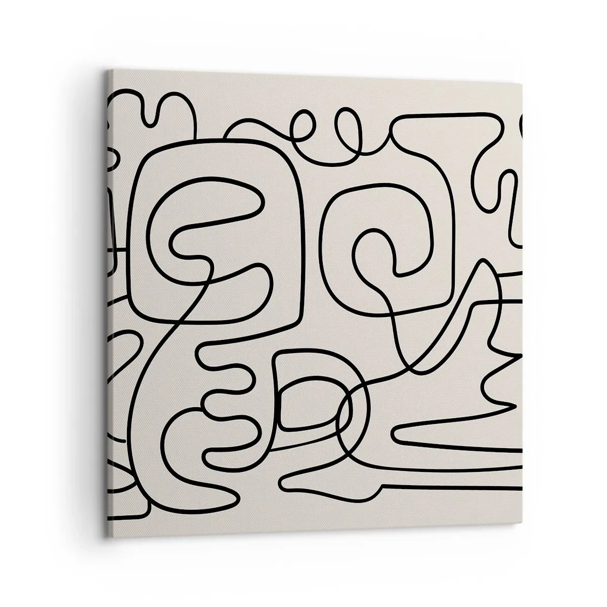 Impression sur toile - Image sur toile - Suivez les indices - 50x50 cm