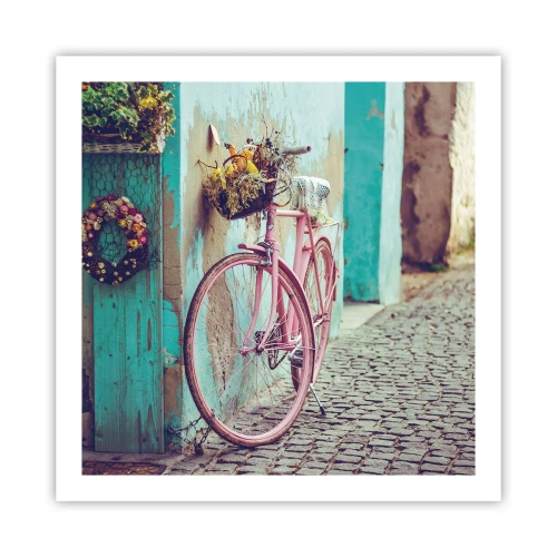 Affiche - Poster - Je reviens tout de suite - 60x60 cm