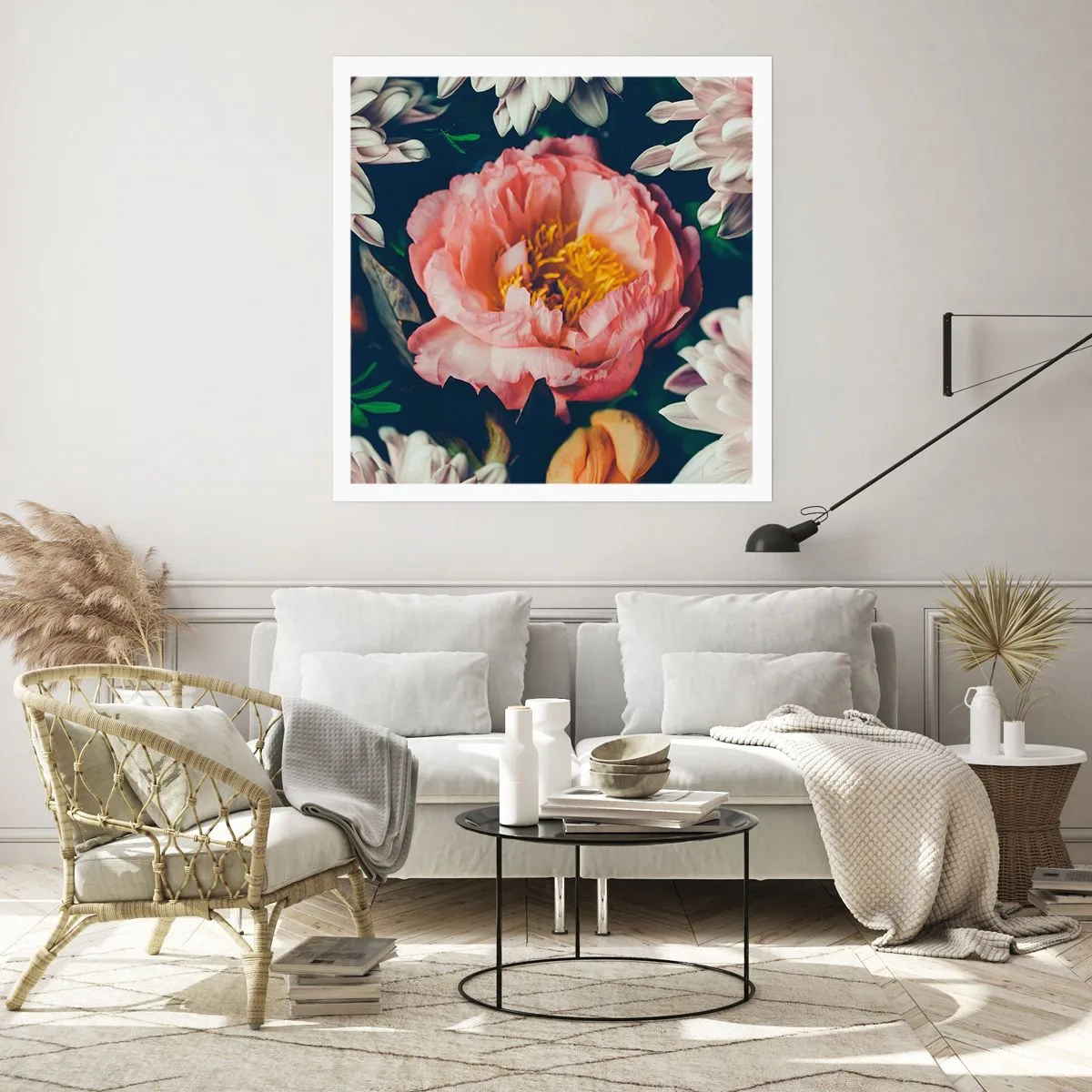 Affiche - Poster - Splendeur baroque - 30x30 cm