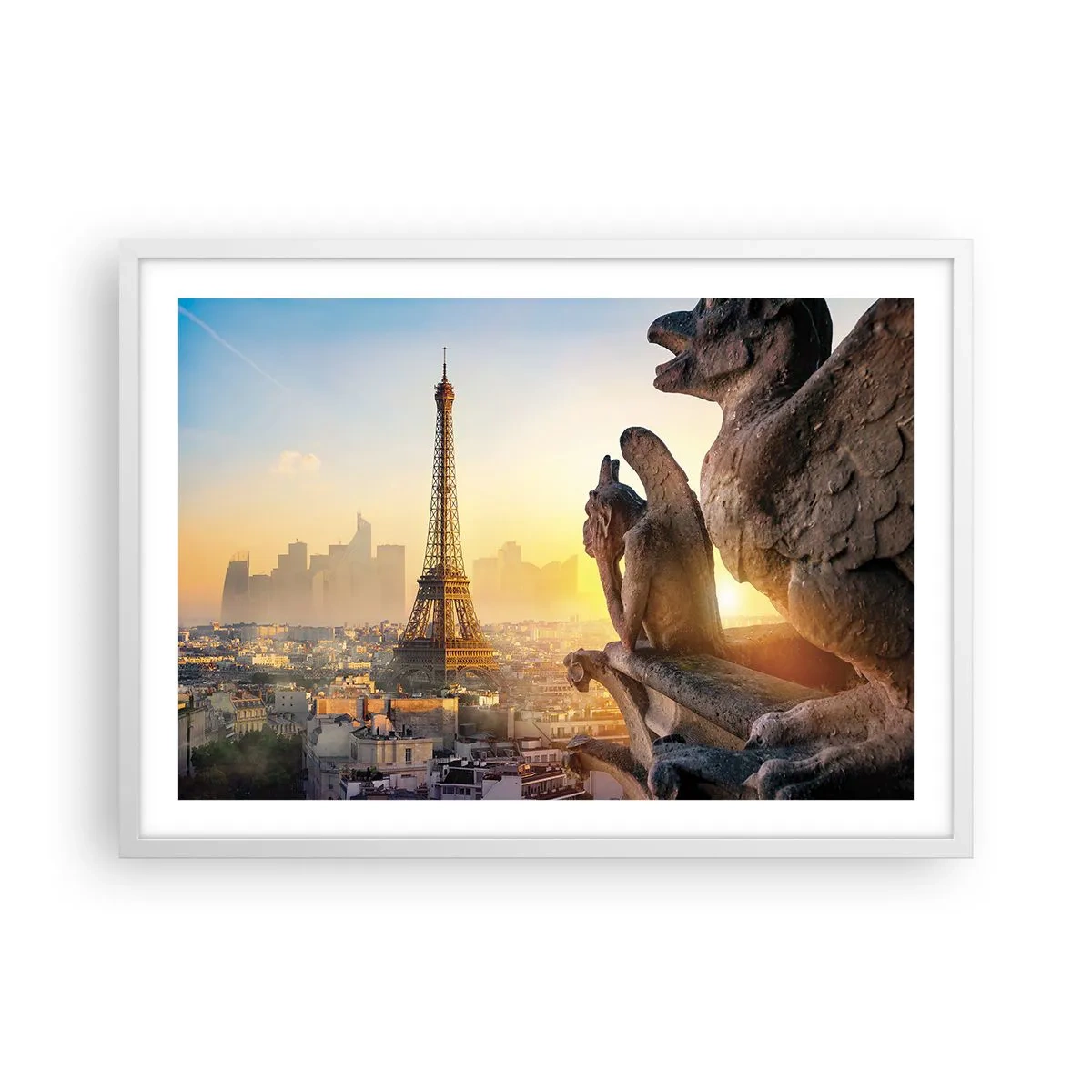 Affiche dans un cadre blanc - Poster - Tellement de choses ont changés... - 70x50 cm